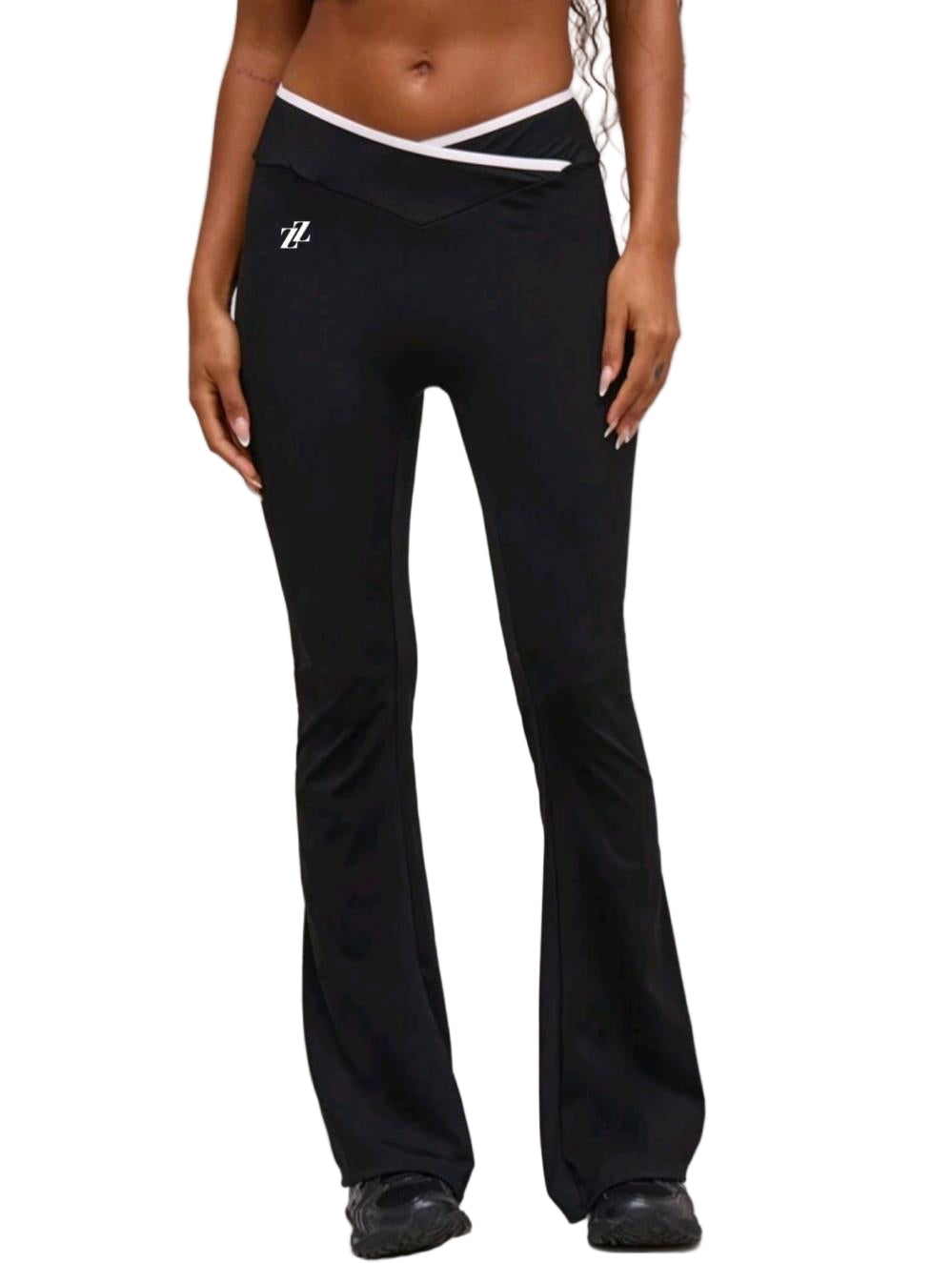 Legging Yoga Skinny pattes d'éléphants avec Liseré