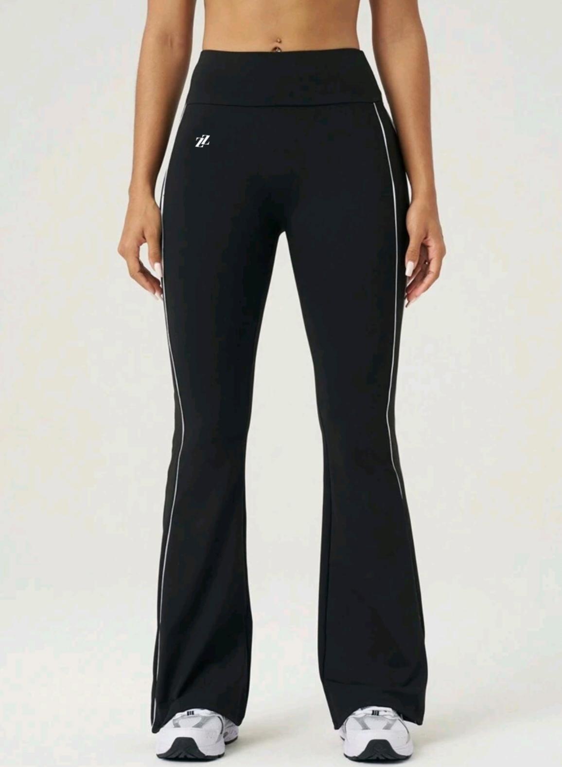 Pantalon évasé de sport casual