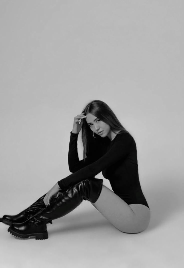 Body noir manches longues