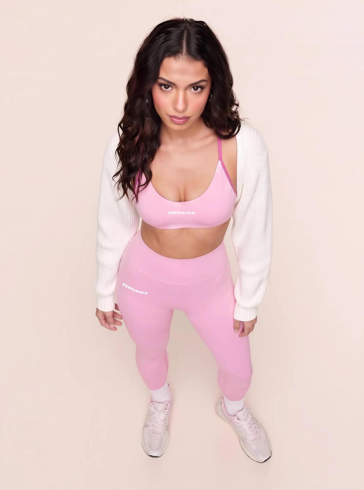 Ensemble rose pastel