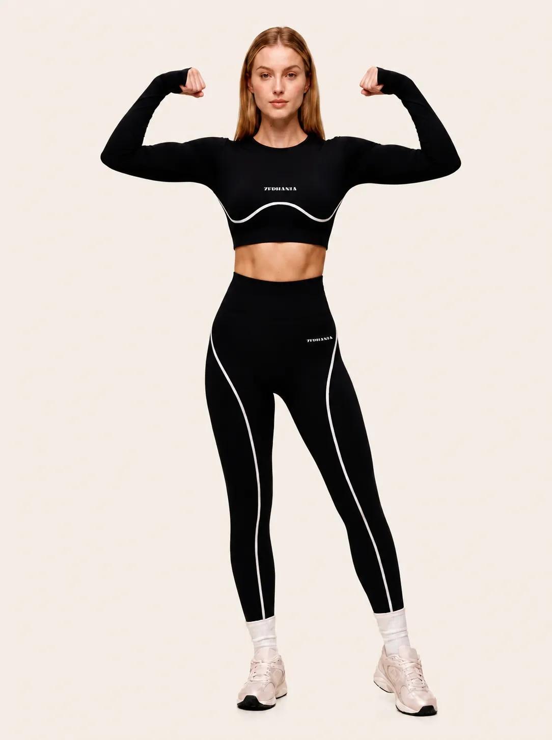 Ensemble Liseré Blanc Sport