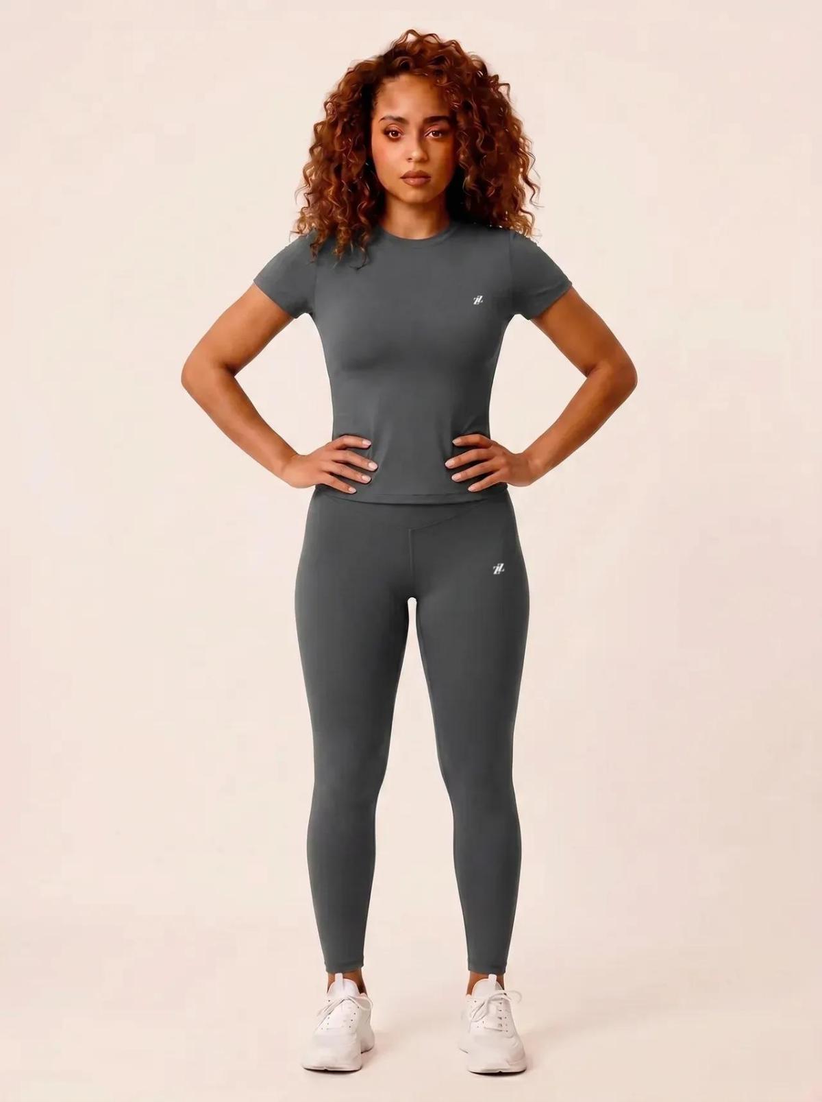 Ensemble gym élastique feemme