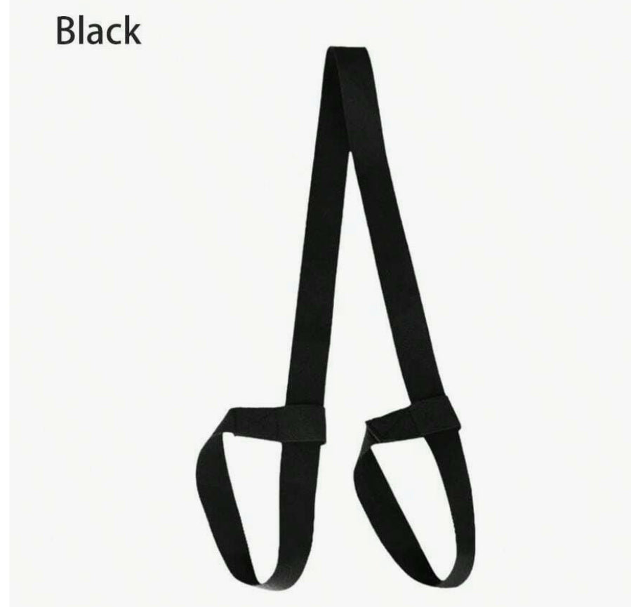 Ceinture de sangle de tapis de yoga réglable