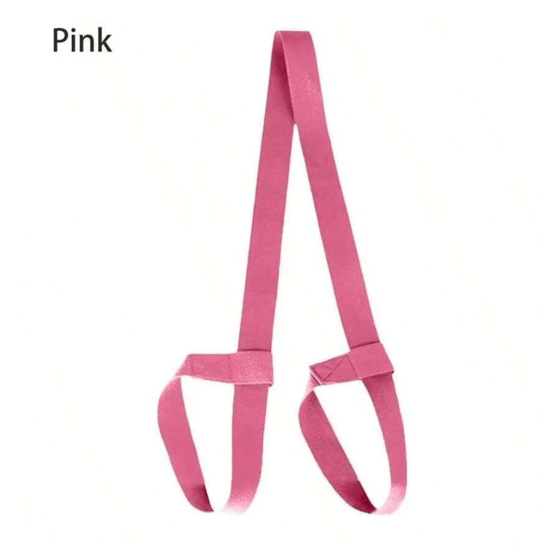 Ceinture de sangle de tapis de yoga réglable