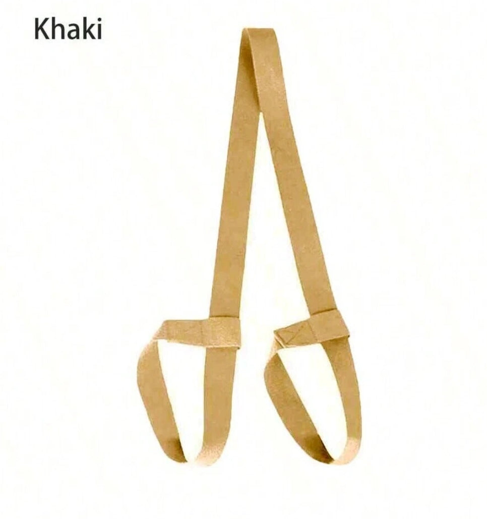 Ceinture de sangle de tapis de yoga réglable