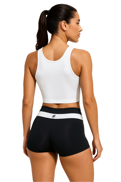 Maillot à mancherons en tissu de nylon