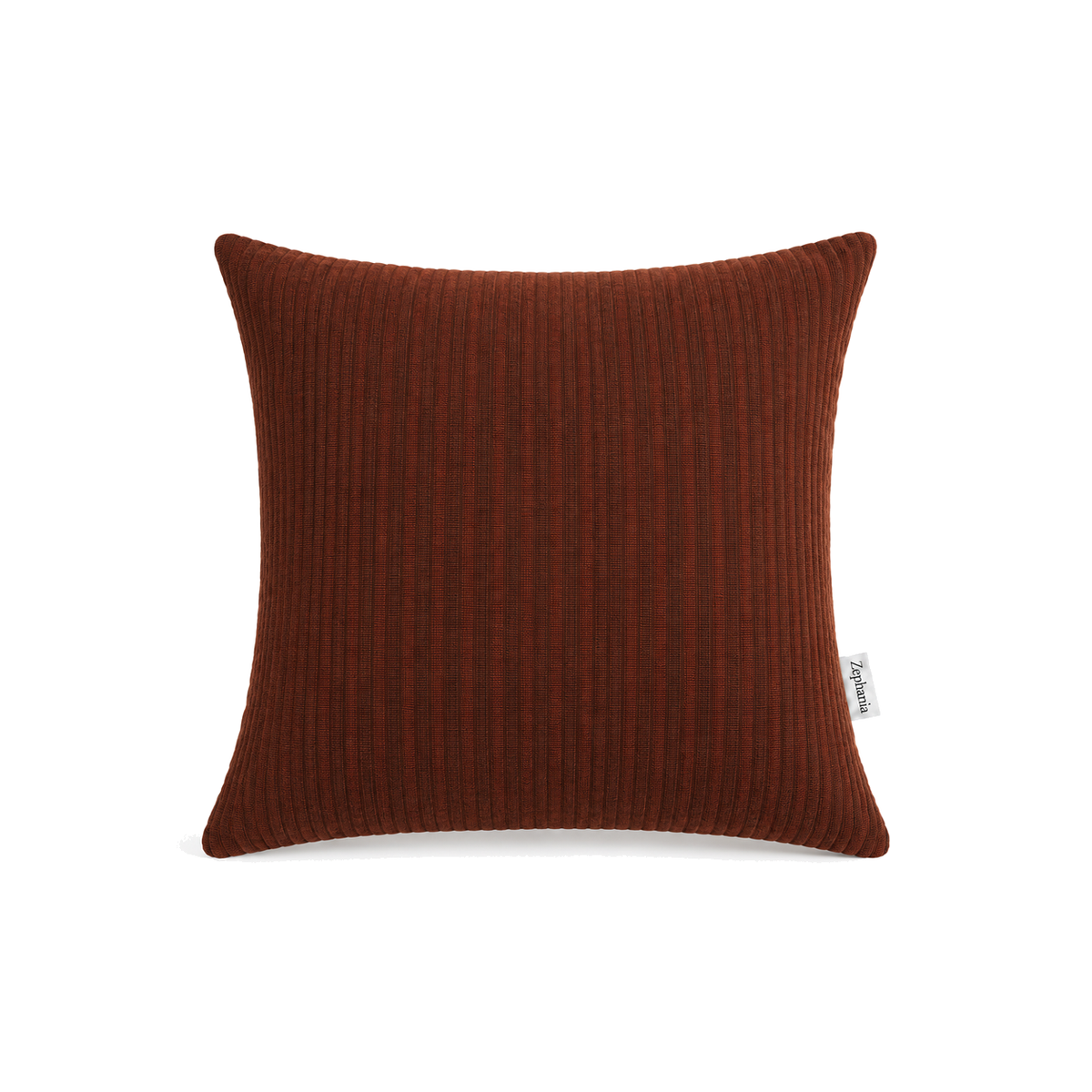 Coussin chevron brique 30x30 Zephania