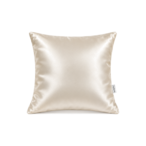 Coussin Satin de Soie Champagne
