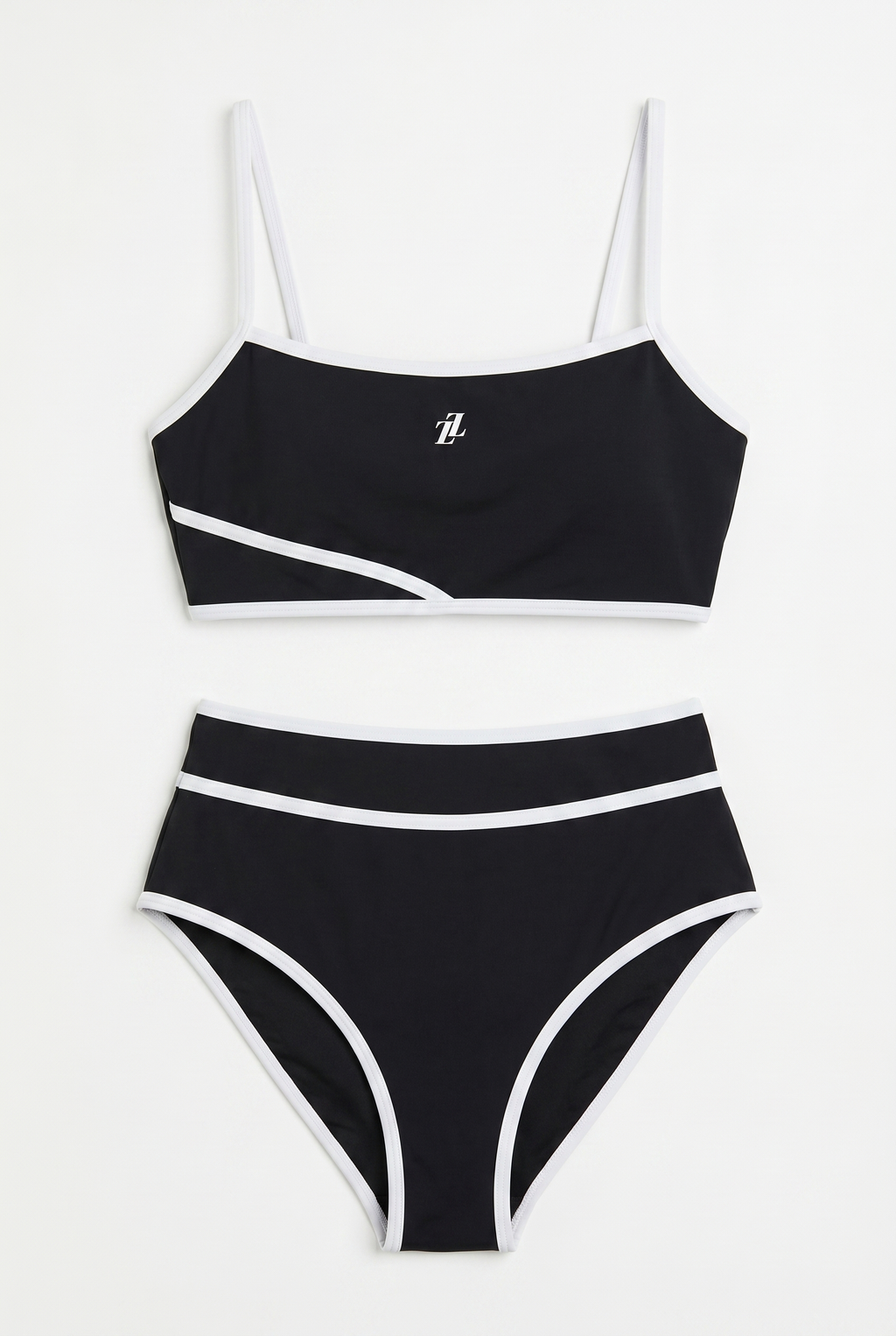 Bikini liseré blancs