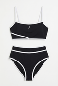 Bikini liseré blancs