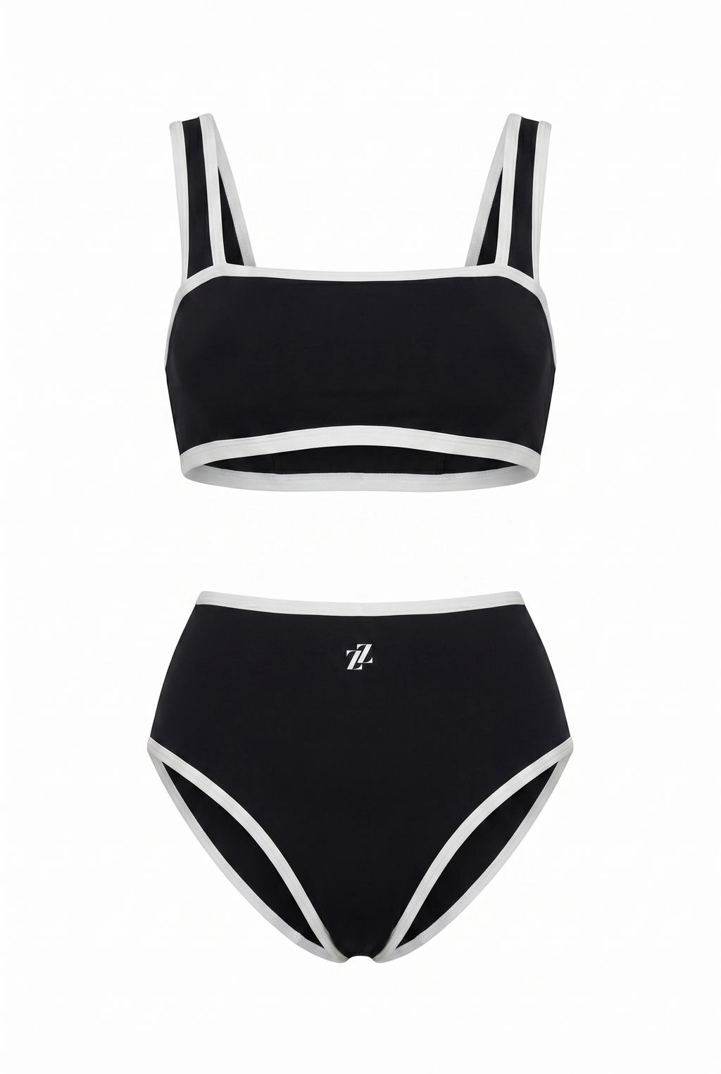 Bikini liseré blancs