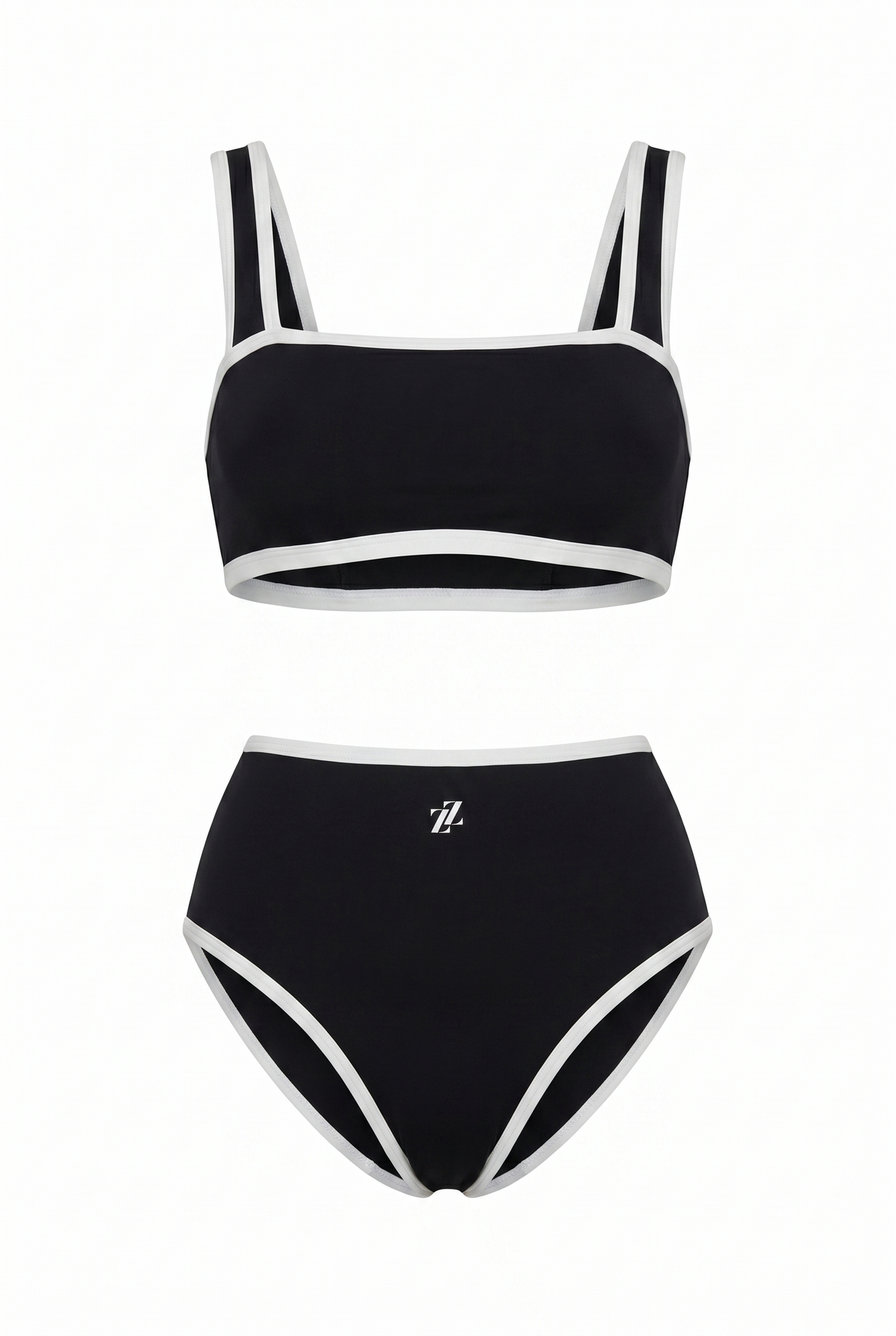 Bikini liseré blancs
