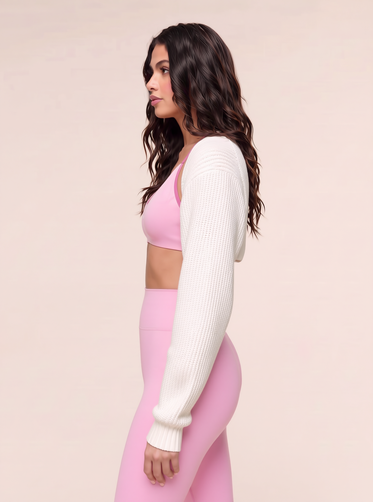 Ensemble rose pastel