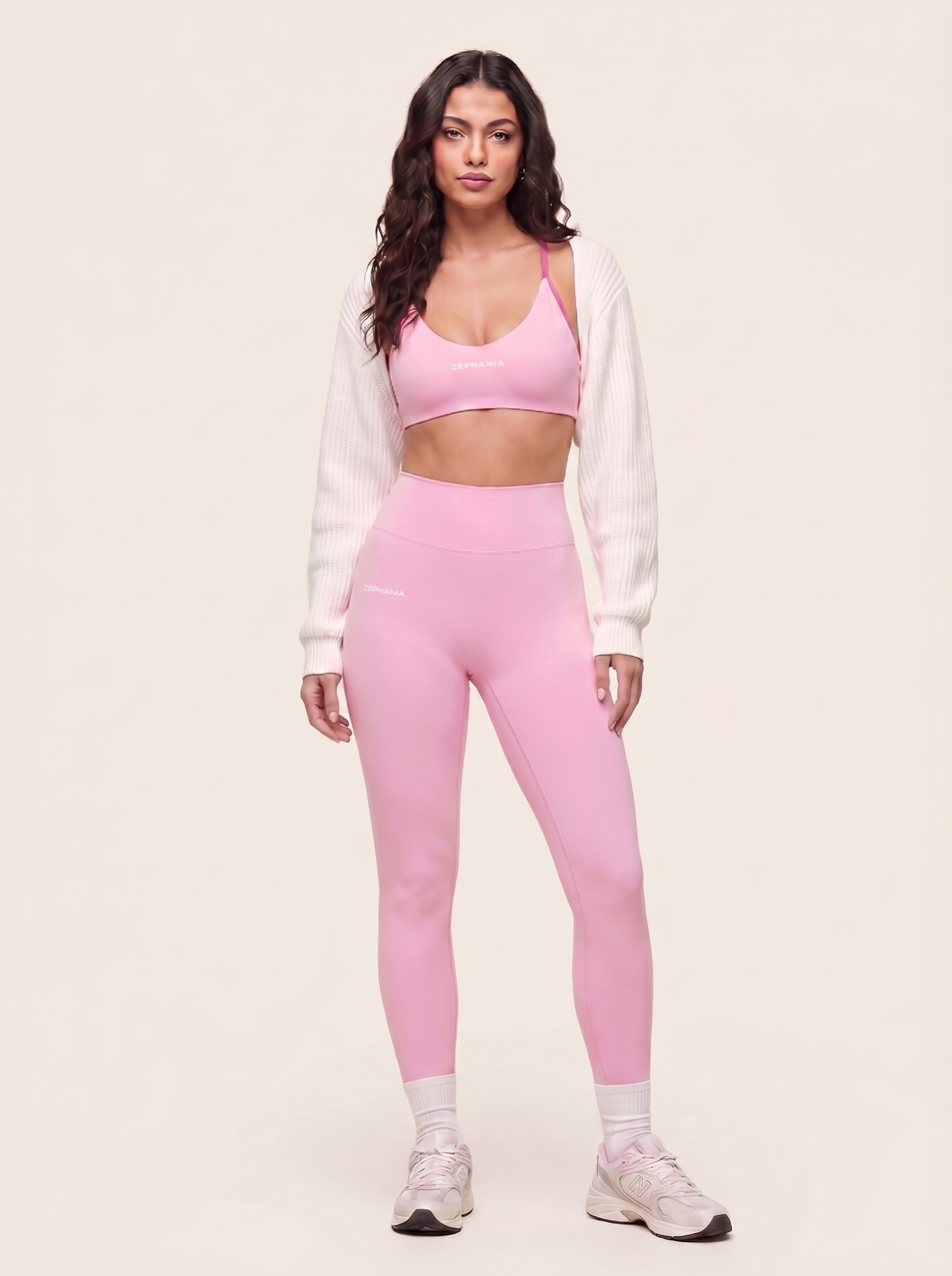 Ensemble rose pastel