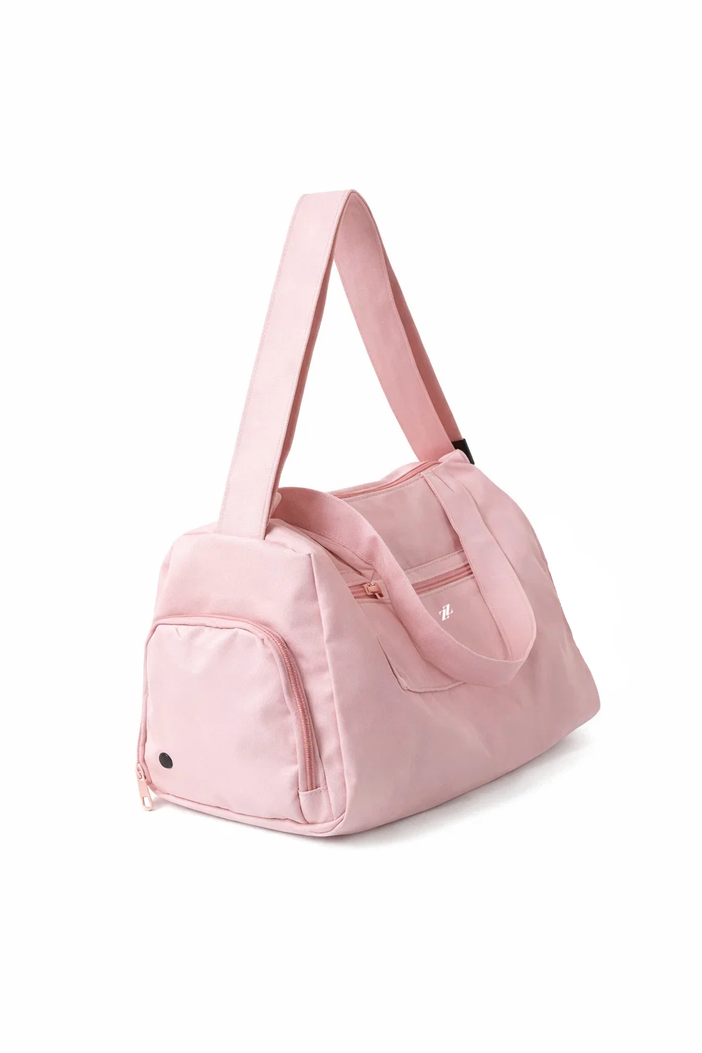 Sac de sport rose pastel