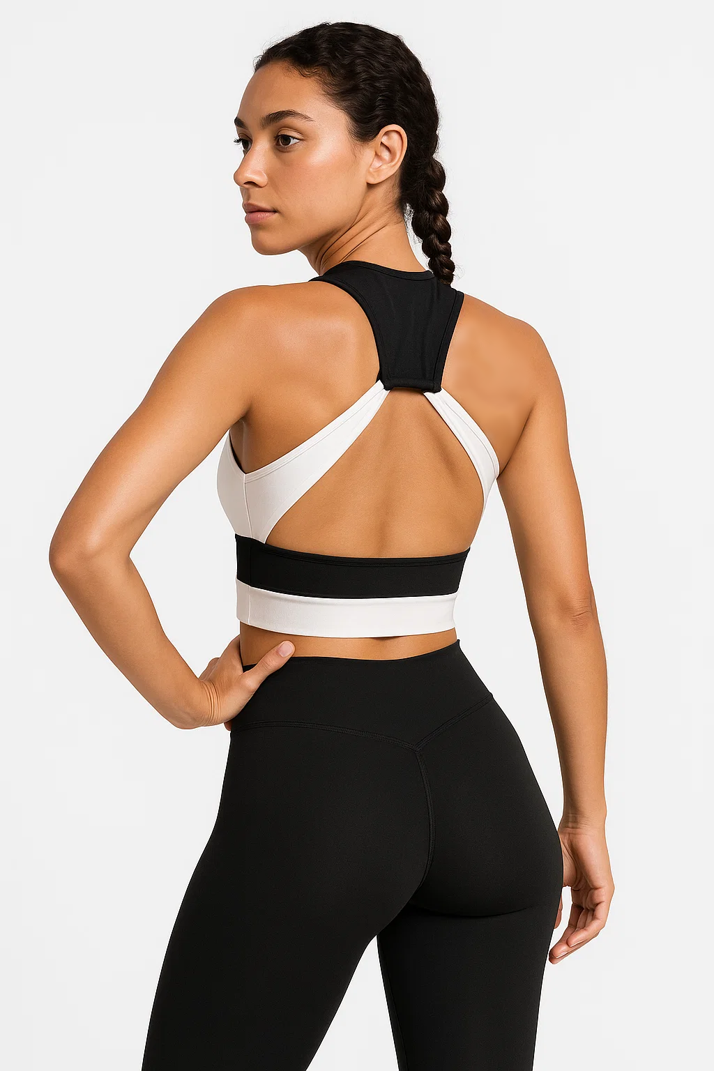 Top Dos découpé yoga