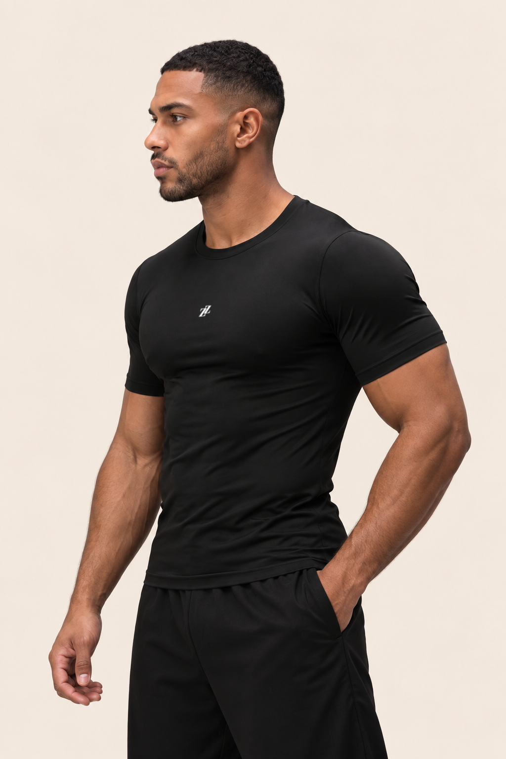 T-shirt compression homme