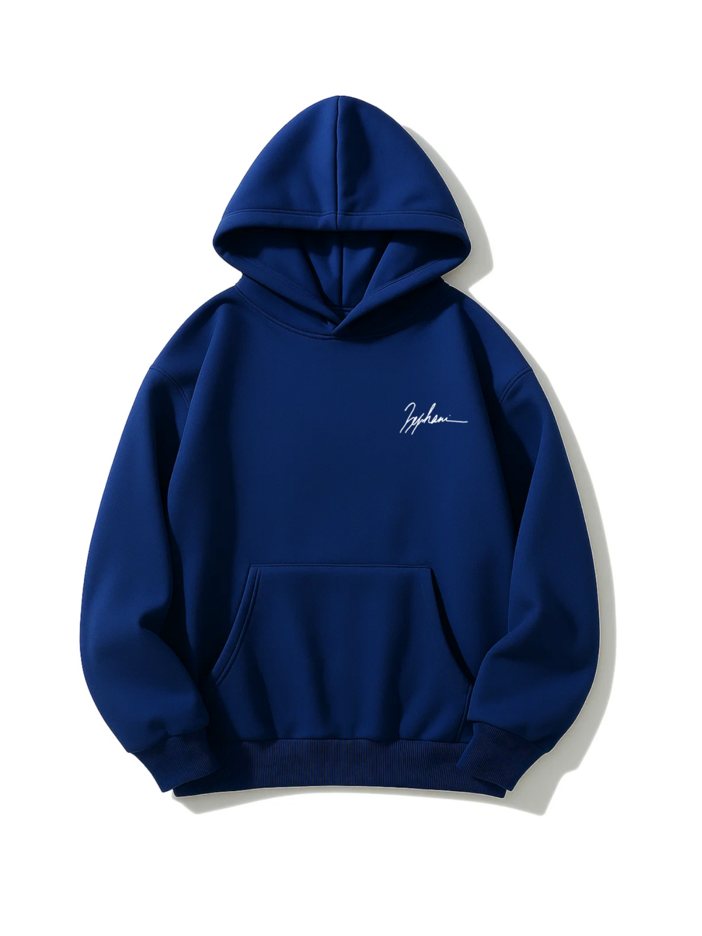 Hoodie Signature Bleu Marine
