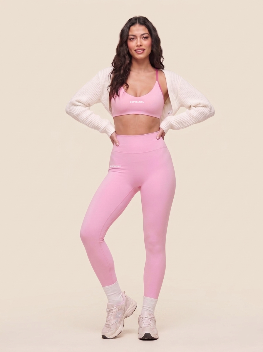 Ensemble rose pastel