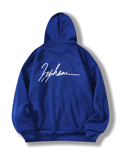 Hoodie Signature Bleu Marine