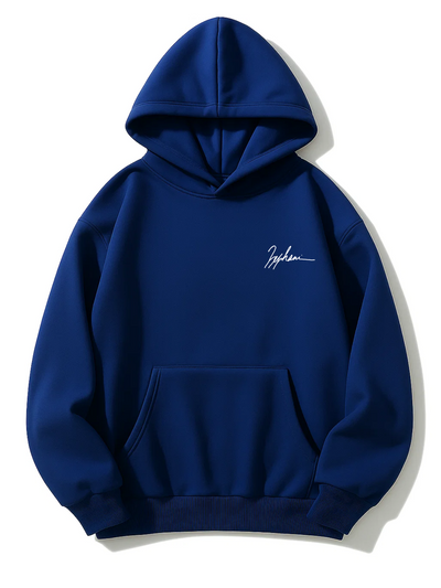 Hoodie Signature Bleu Marine